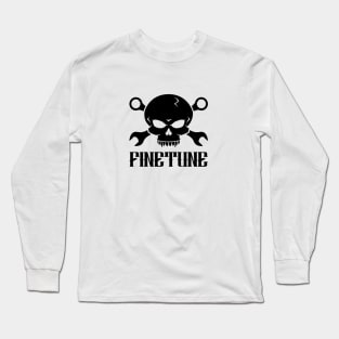 Skull 'n' Tools 2 - Finetune (black) Long Sleeve T-Shirt